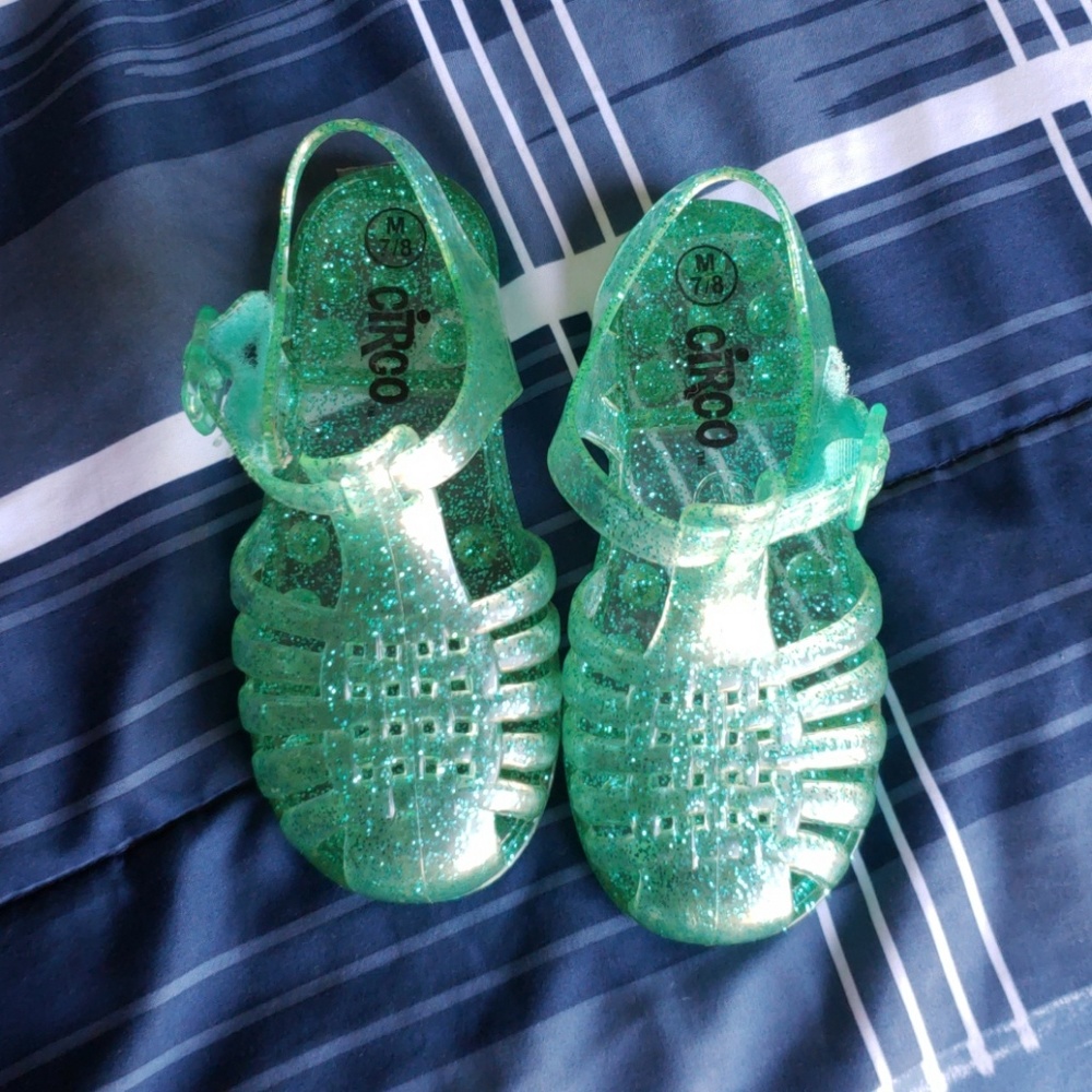 Girls jelly sandals